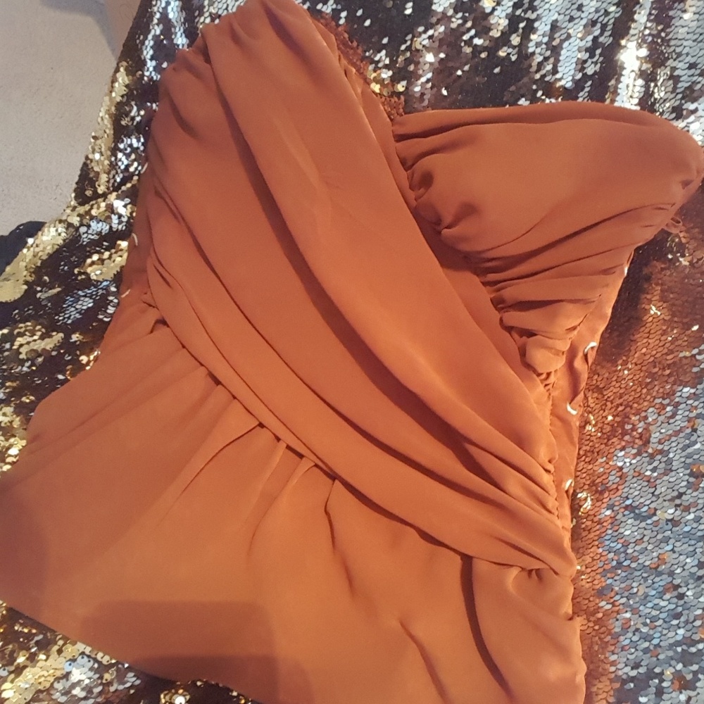 NWT Chiffon Tube Top